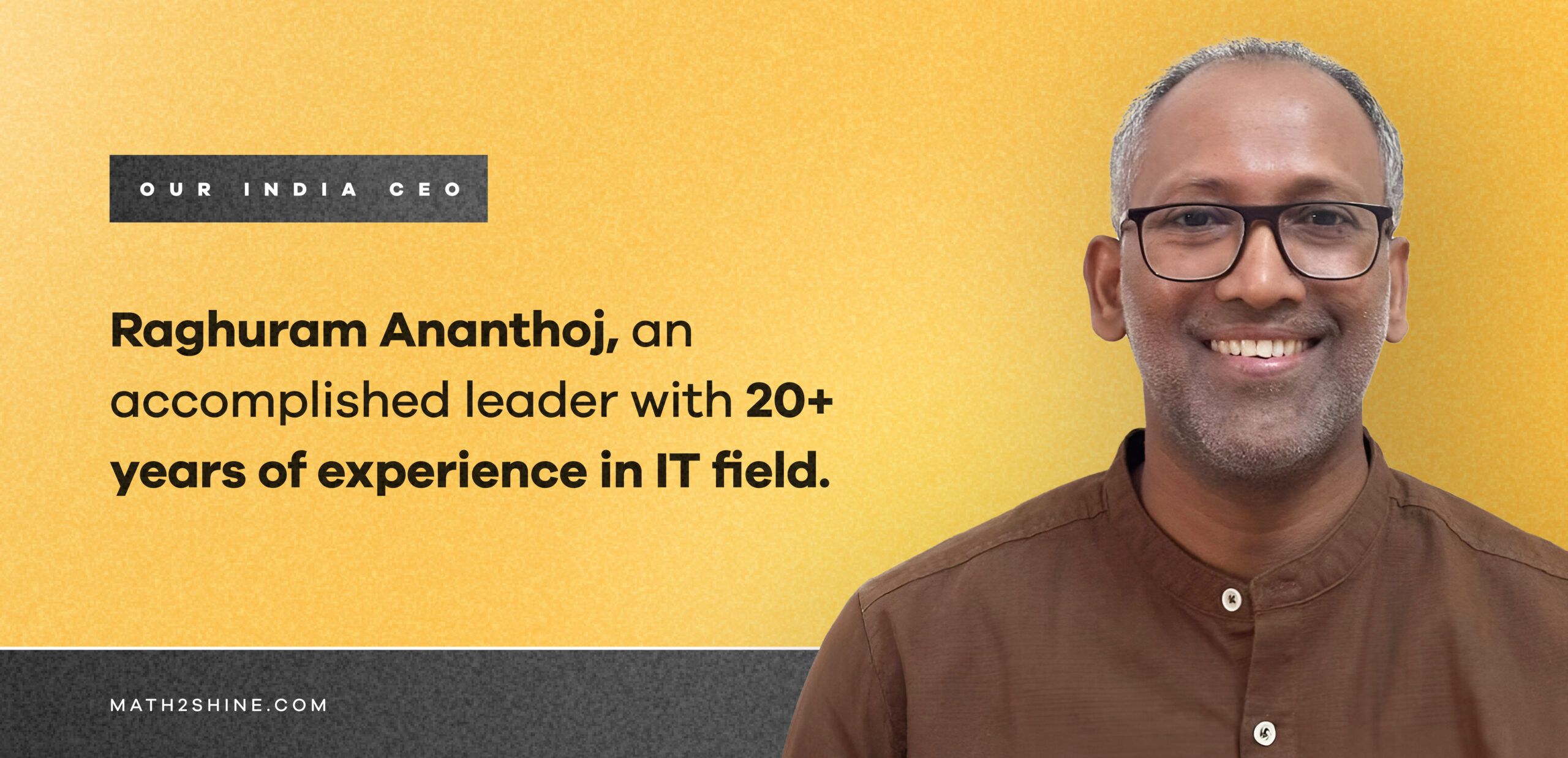 Raghuram - Math2shine